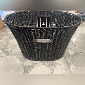 Electra Brown Faux Wicker Bike Basket